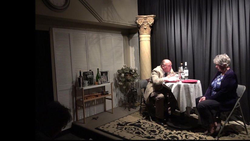 Det Jack Slade Shakes down Mrs Monihan